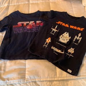 Amazing 2 Pack Toddler Star Wars t-shirts!